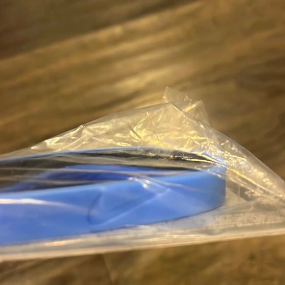 Nike Baller ID Bands Wristbands bracelets new vintage 2005 Adult Size blue - Picture 6 of 6